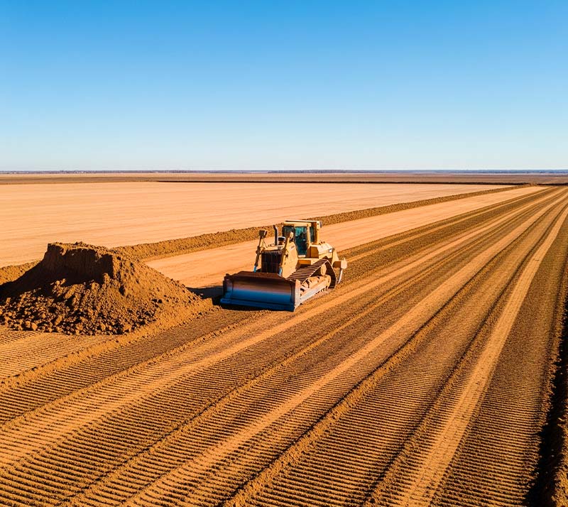 imagem de terraplanagem